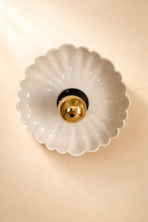 Applique Christie - Porcelaine émaillée