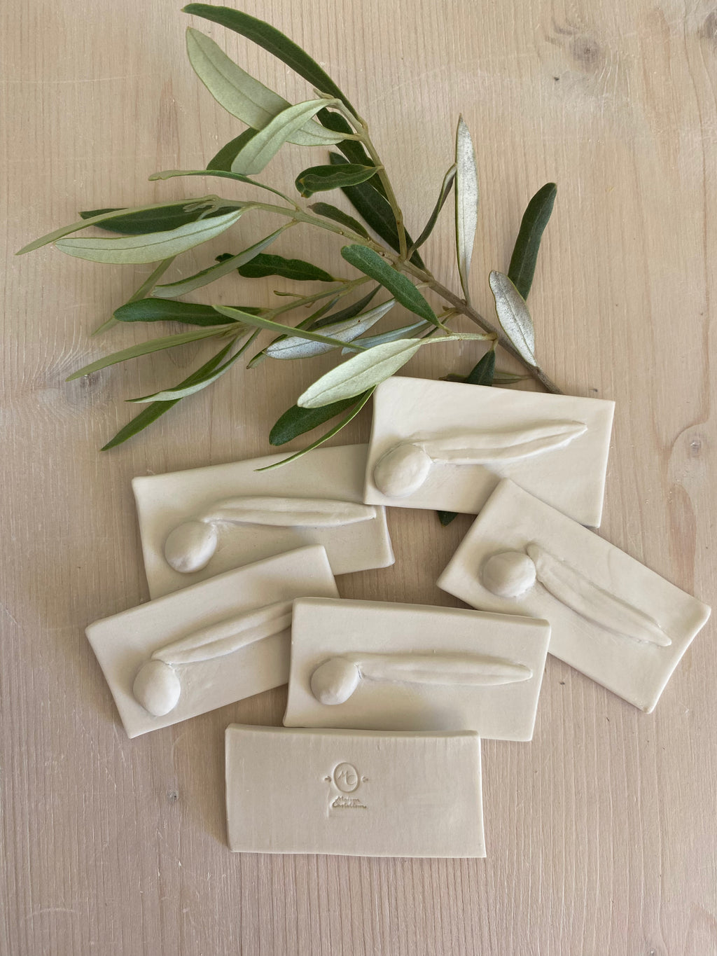 Porte-couteaux olive