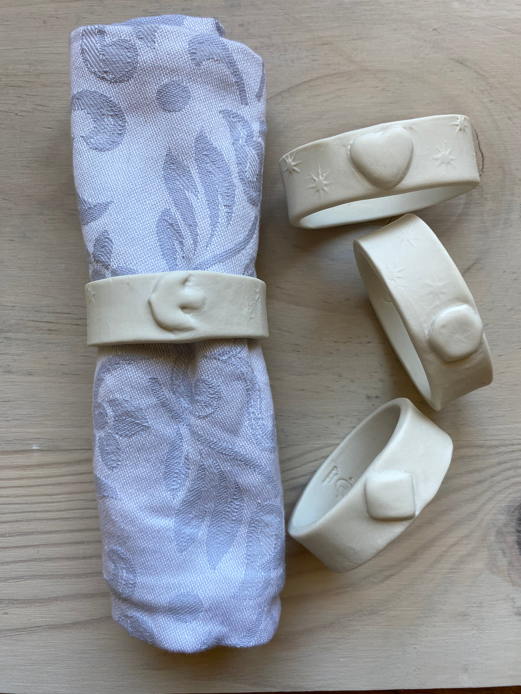 Ronds de serviette colombe & co