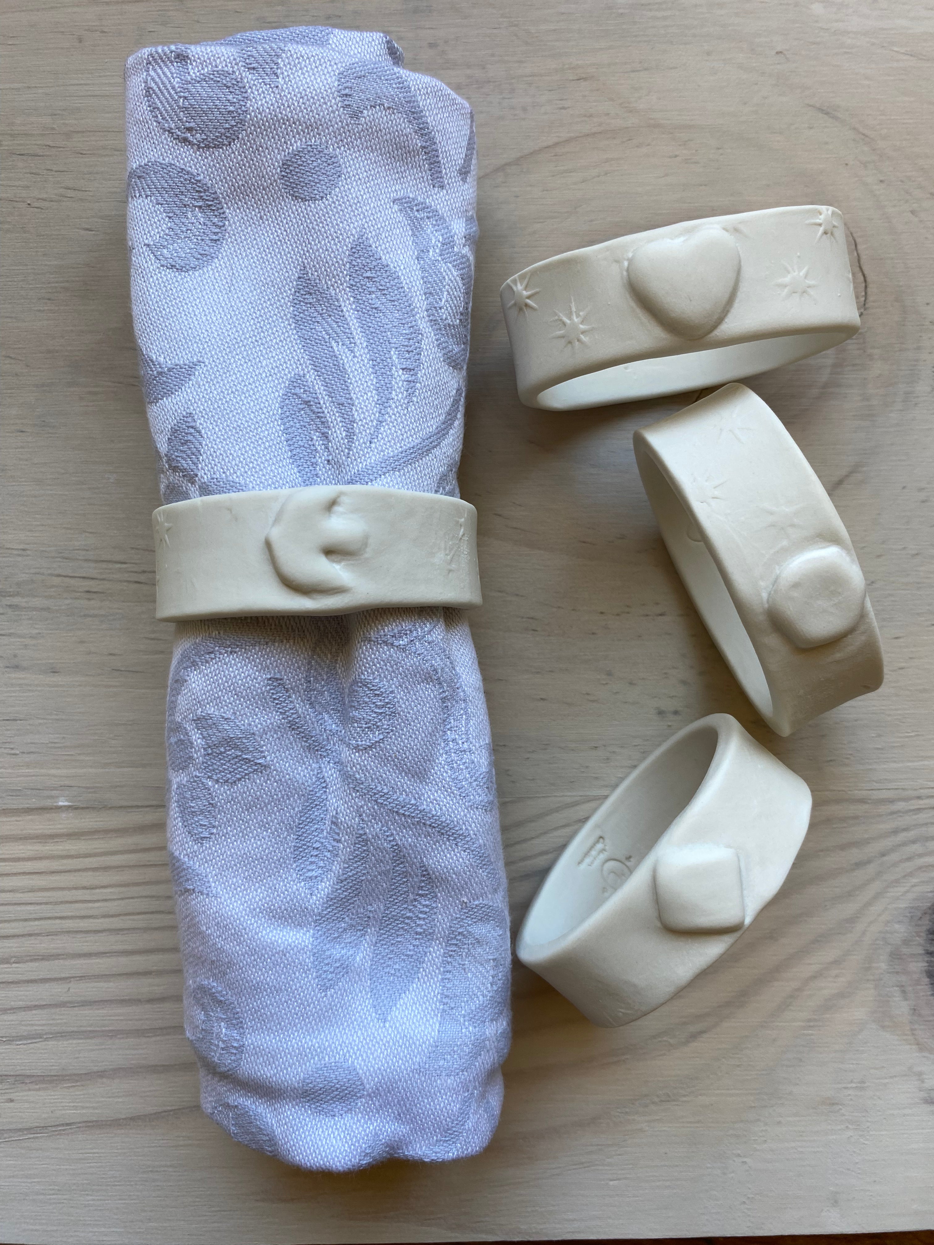 Ronds de serviette colombe & co