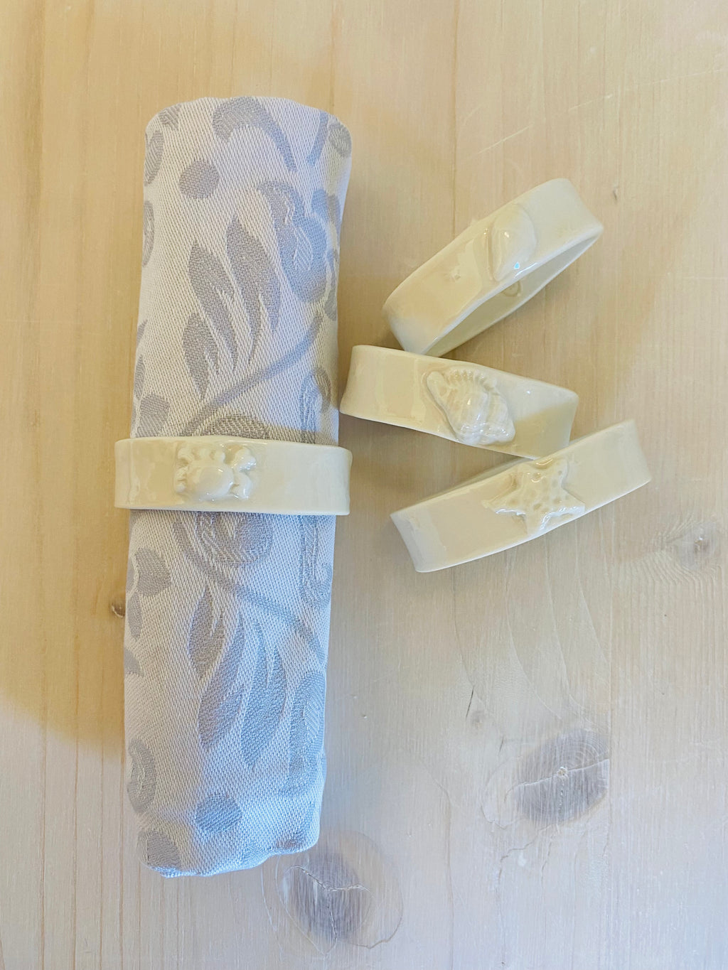 Ronds de serviette crabe & co