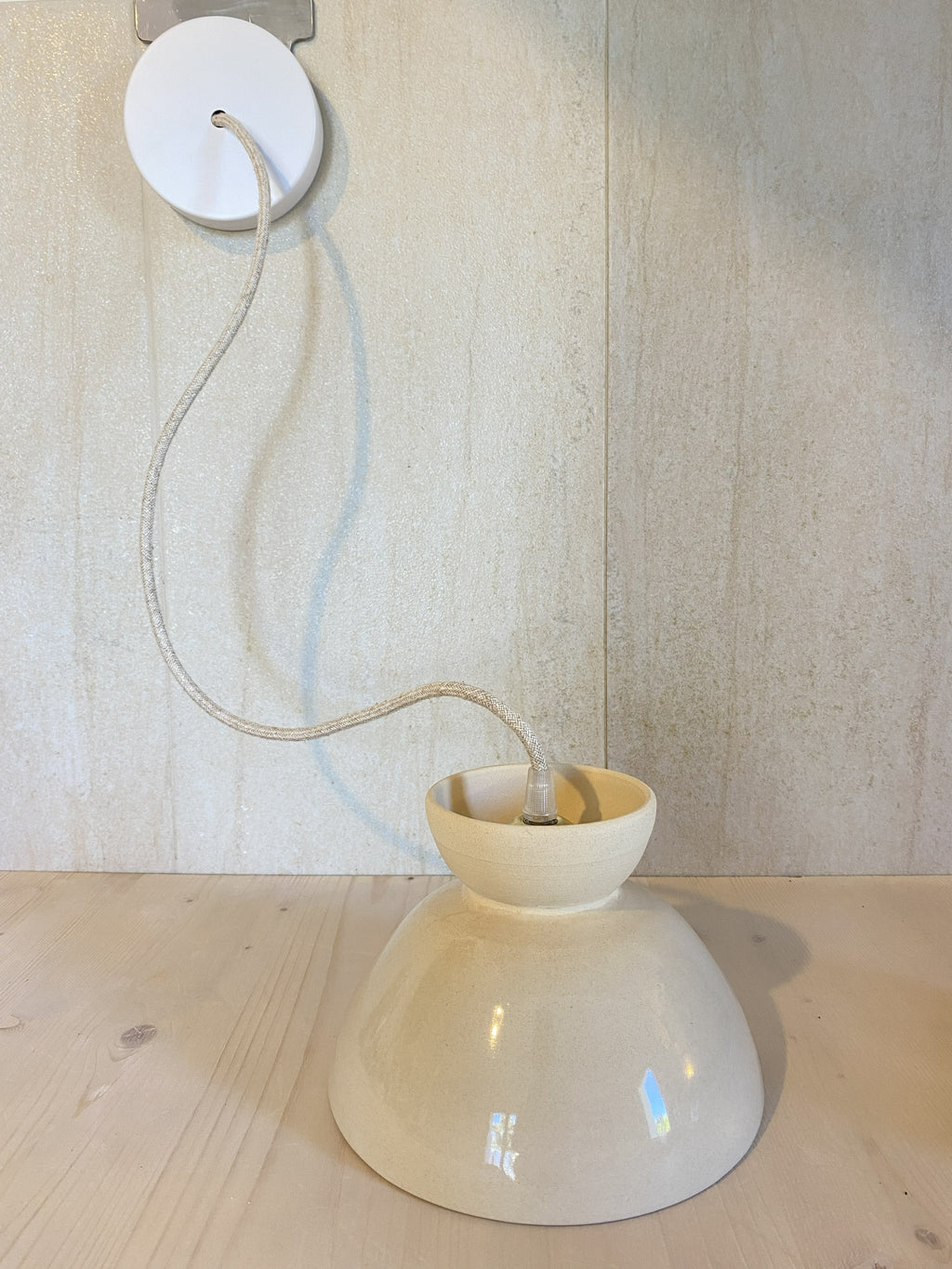 Suspension Sand - Grès émaillé et brut