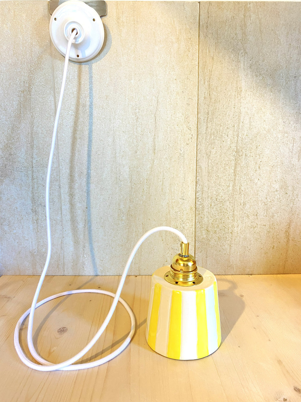 Suspension Sayers - Porcelaine émaillée