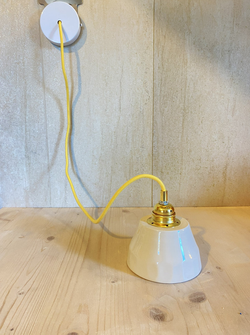 Suspension Pizan - Porcelaine émaillée